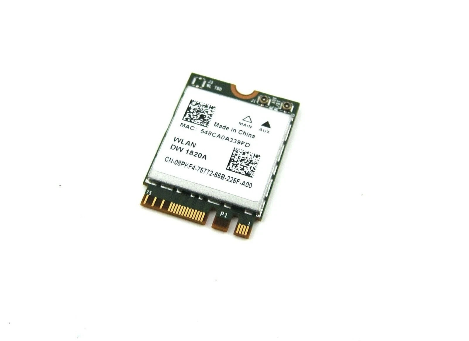 Dell XPS 13.3" 13 9350 Genuine Laptop Wireless WiFi Card 8PKF4 08PKF4 TESTED