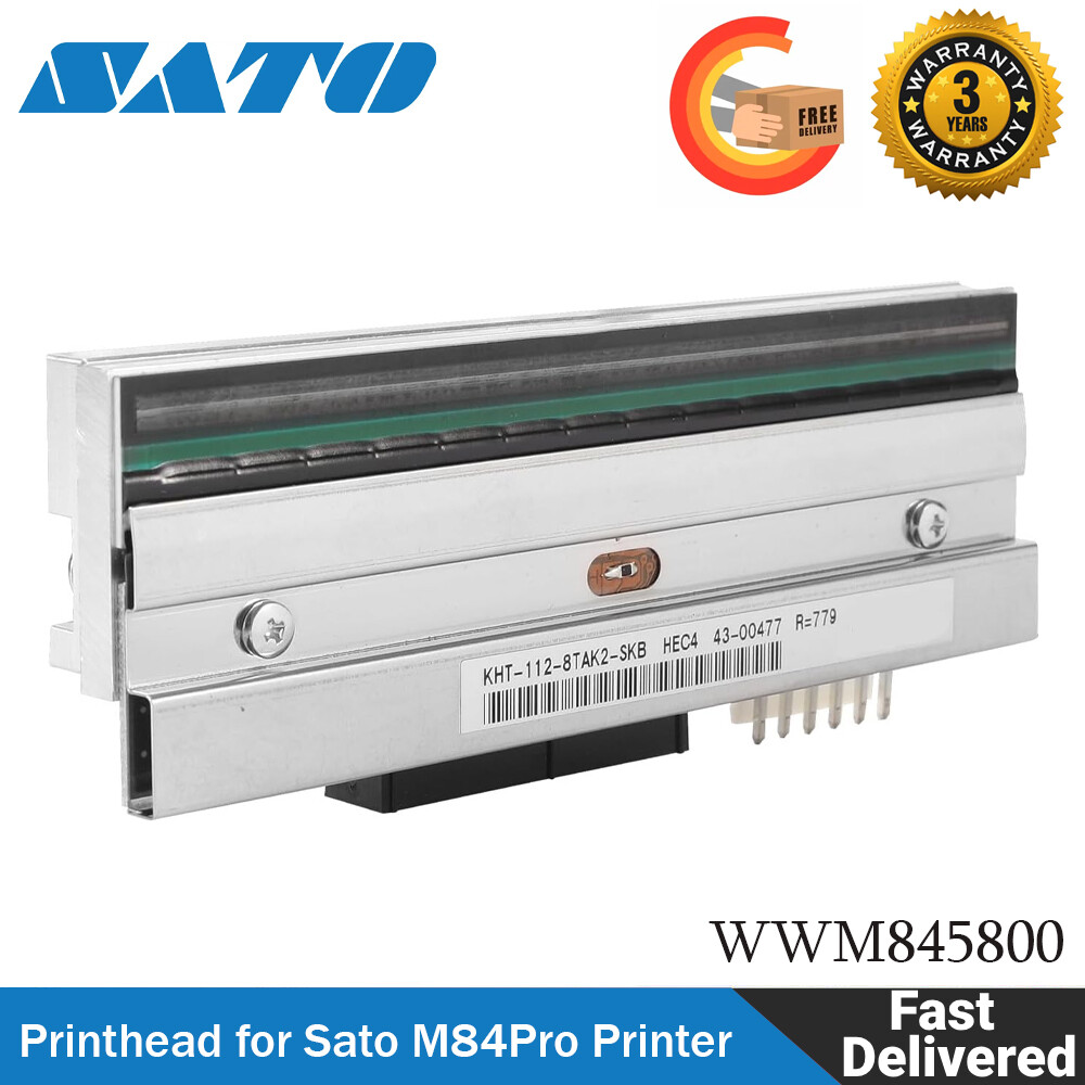 New WWM845800 Printhead for SATO M84Pro Thermal Barcode Label Printer 203dpi