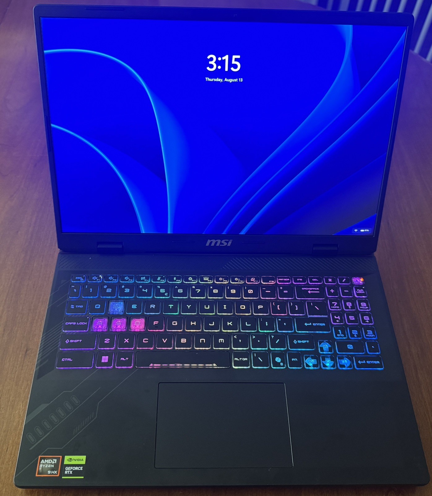 MSI - Crosshair A16 HX 16" 2.5K QHD+ 240Hz Gaming Laptop - AMD R9 8940HX - NV...