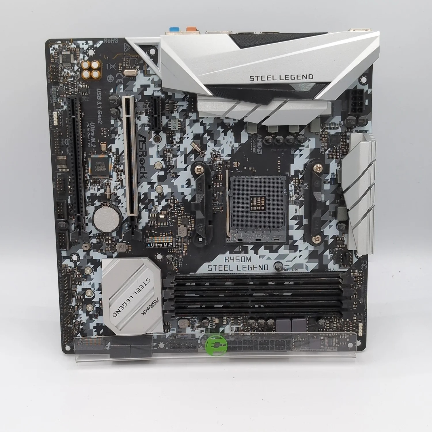 AsRock B450M Steel Legend AM4 microATX AMD DDR4 Motherboard