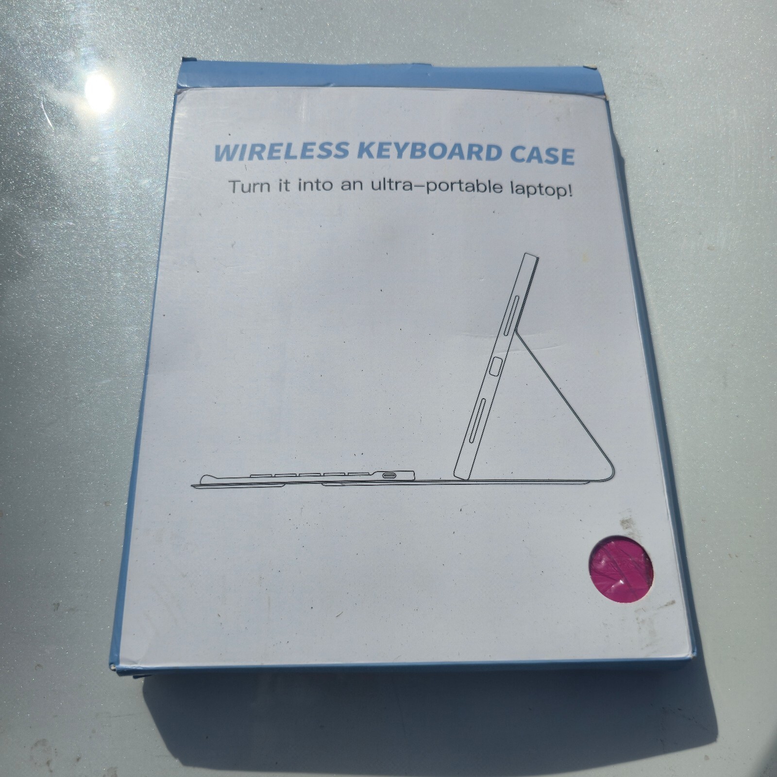 Wireless Magnetic Detachable Keyboard Case with Type-C Charging for Tablets