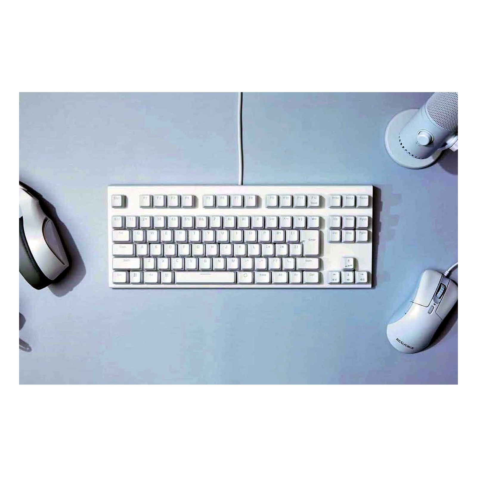 REALFORCE GX1 X1UD21 Gaming Keyboard English Layout 45g White Rapid Trigger USED
