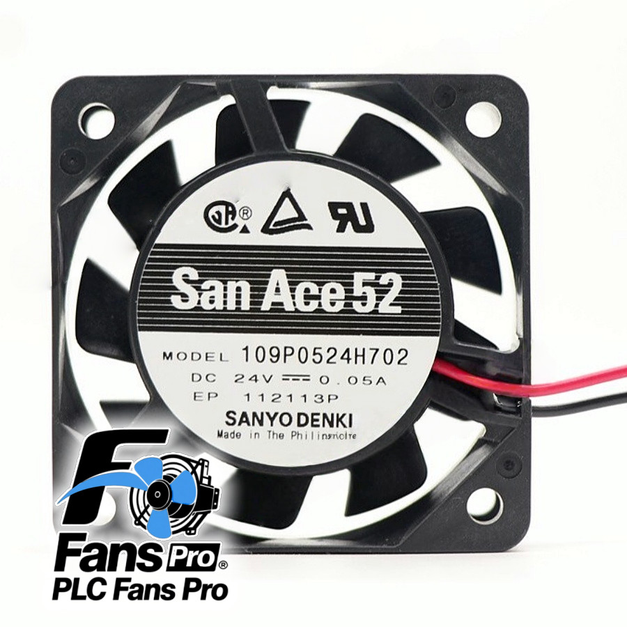 1PCS Brand New SANYO Denki 109P0524H702 SanAce 24V 0.05A 2-wires Axial Fan