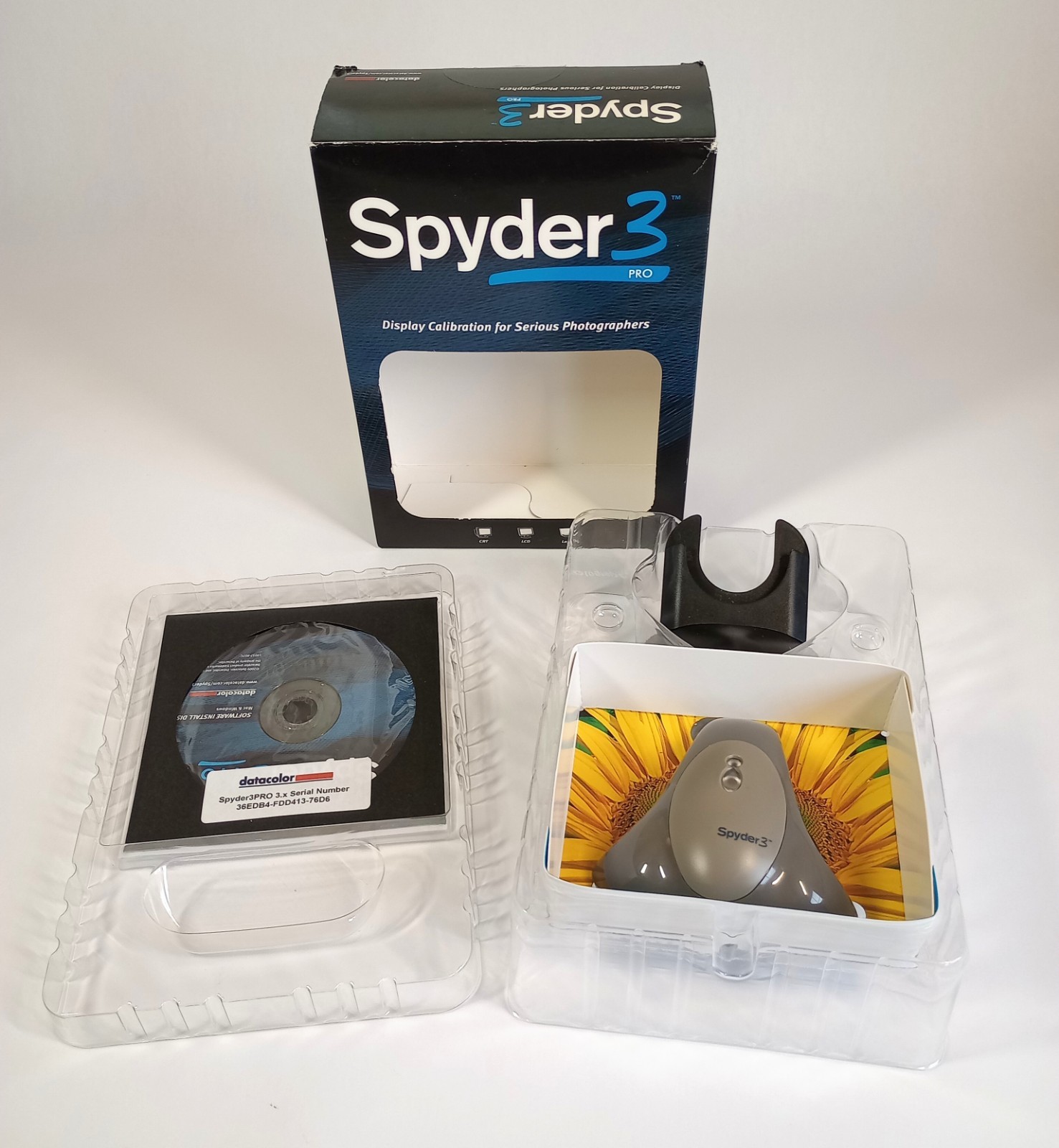 Datacolor SPYDER 3 Pro Computer Monitor Display Calibration For Photography 