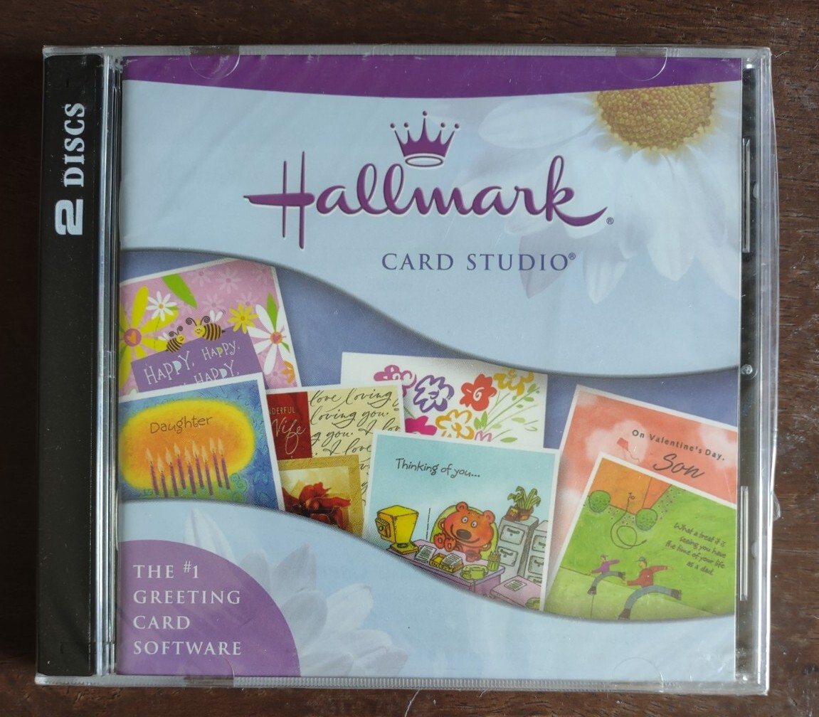 HALLMARK CARD STUDIO CD-ROM - Hallmark 2004 - 2 Discs