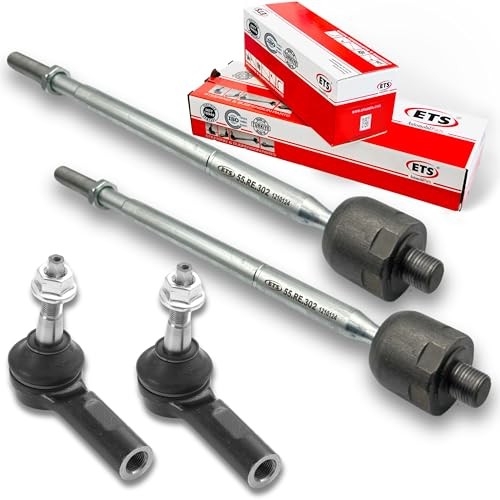 4Pc Inner Outer Tie Rod End Kit EV800958, ES801123 Fits 2019-2022 Ram 1500