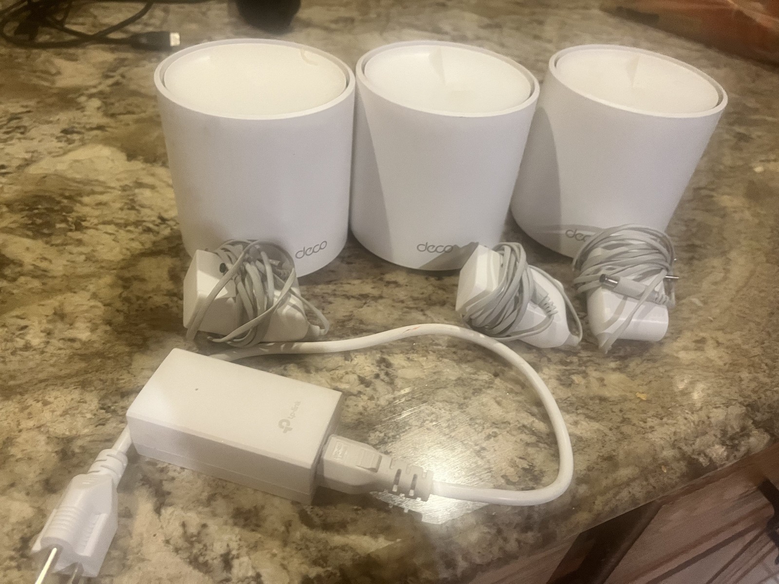TP-Link Deco X20 AX1800 Dual-Band WiFi 6 Mesh Router 3-Pack Excellent Condition