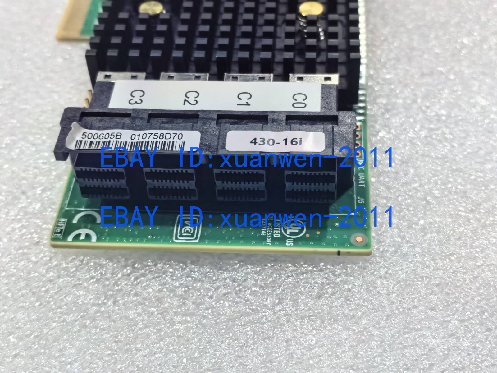 Lenovo 430-16i / Broadcom LSI 9400-16i SATA / SAS HBA Controller 12G IT Mode NAS