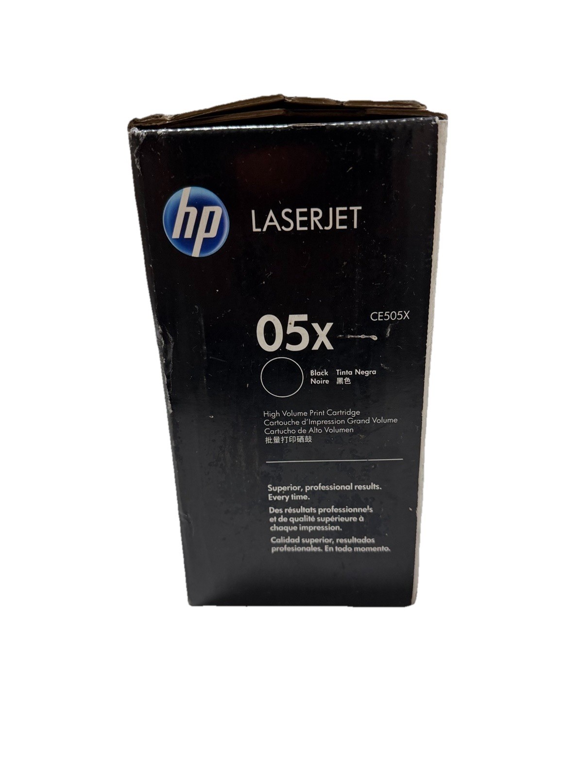 Genuine HP 05X CE505X Black High-Yield LaserJet Toner Cartridge OEM New Sealed