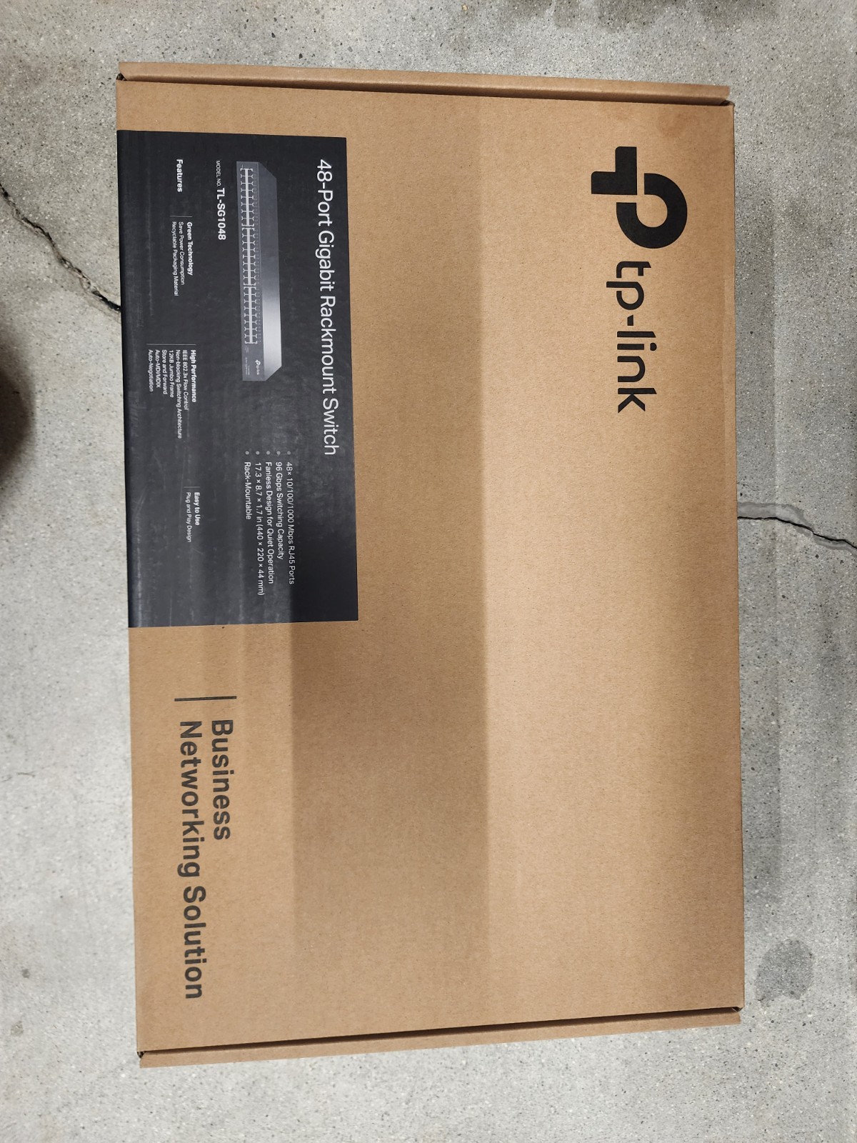 TP-Link TL-SG1048 48-Port Gigabit Rackmount Switch New Factory Sealed