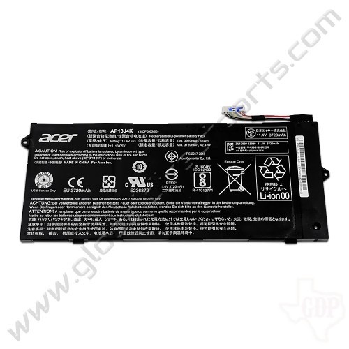Genuine Acer Chromebook C732, C733, CB314-1H, Battery [AP13J4K] KT.00304.008]
