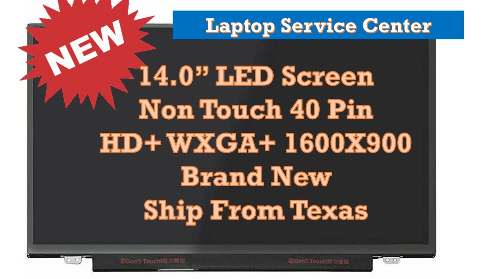 Sony VAIO SVF14AC1QL SVF14A 14" Genuine AU Optronics HD+ LCD Screen B140RTN03.2
