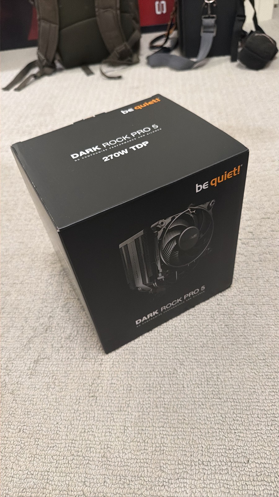 be quiet Dark Rock Pro 5 270W TDP CPU Air Cooler BK036 Intel AMD