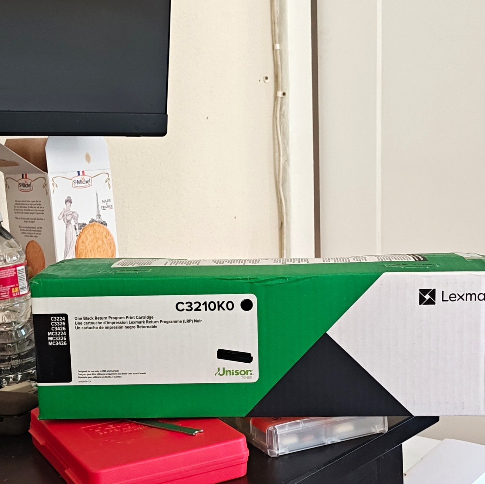 Lexmark C3210K0 Black Toner Cartridge Laser for C3224 C3326 C3426 MC3224