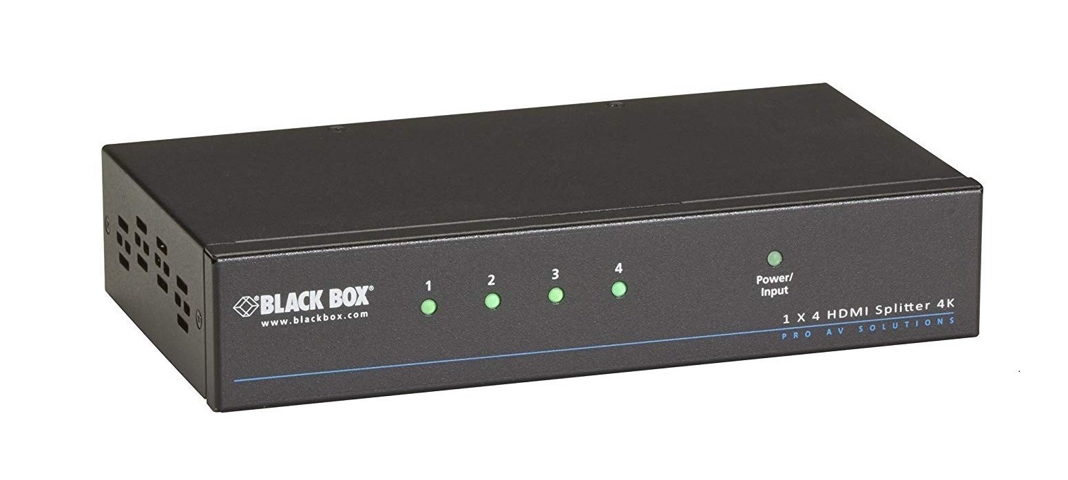 Black Box VSP-HDMI1X4-4K 1x4 4K HDMI Splitter