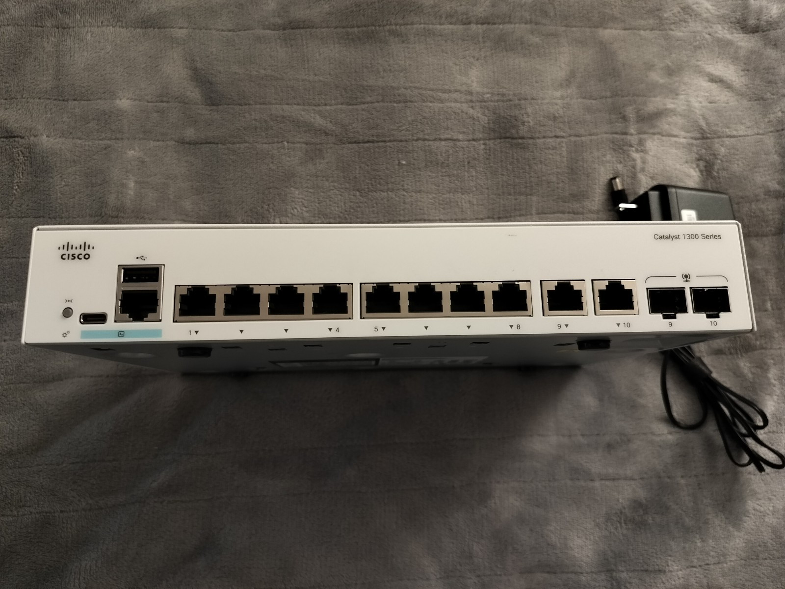 Cisco Catalyst 1300 - 8-port Gigabit Managed Network Switch - C1300-8T-E-2G