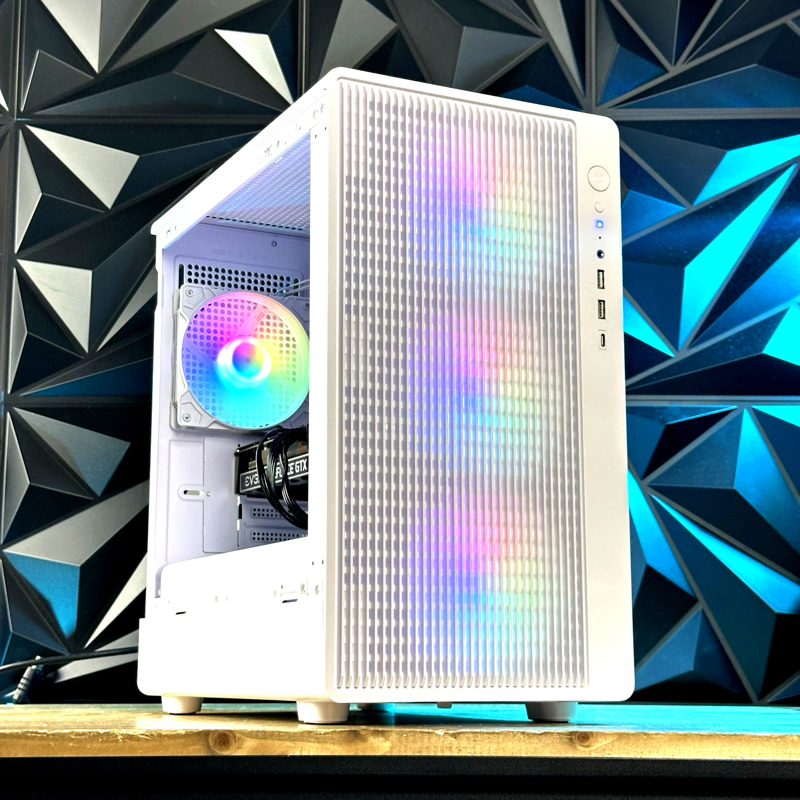 Custom RGB Gaming Desktop i7 Computer PC 32 GB 4TB SSD Win11 PRO Wifi Bluetooth