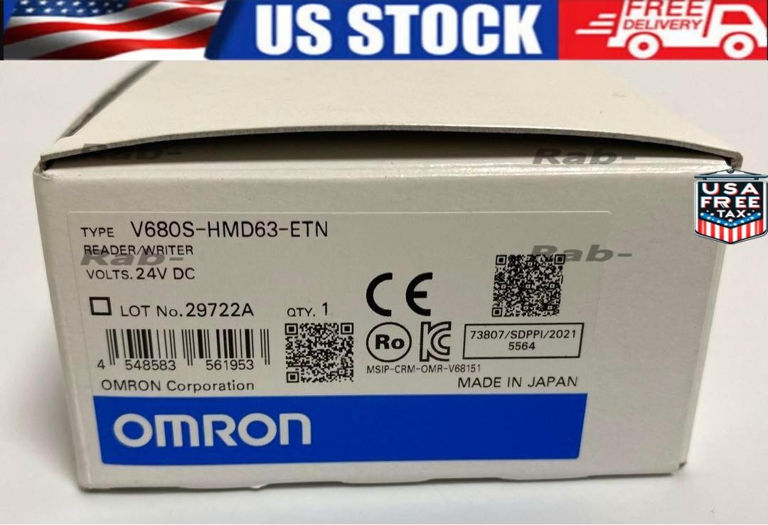 Omron V680S-HMD63-ETN RFID System Reader Writer DC24V