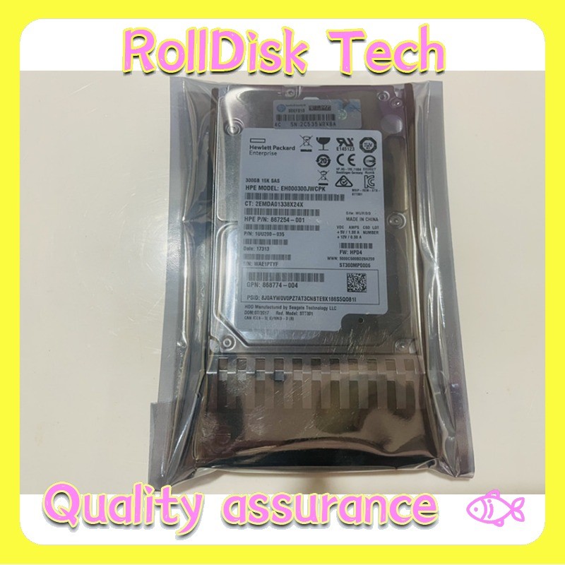 New 785099-B21 HP 300GB 15K RPM 12G SFF 2.5" SAS HDD HARD DRIVE 785407-001