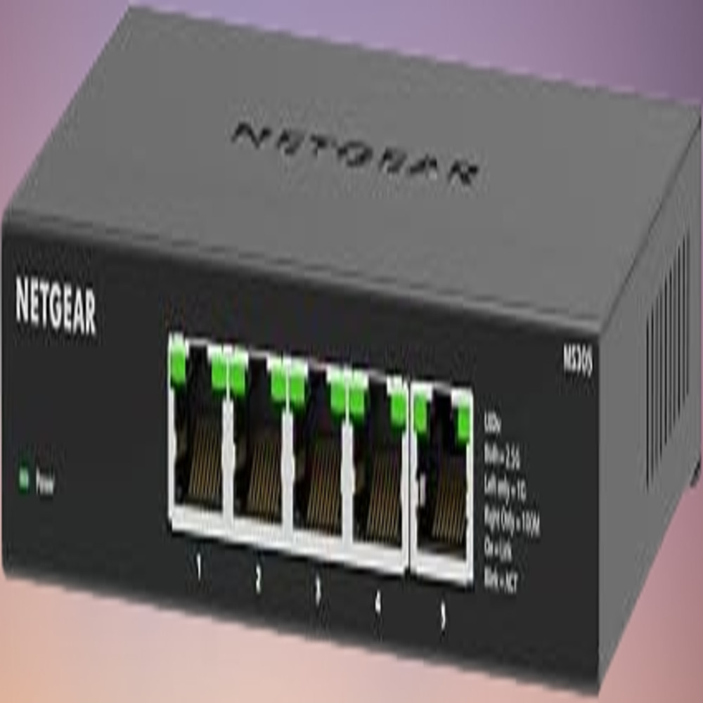 5-Port 2.5G Multi-Gigabit Ethernet Unmanaged Network Switch (MS305), 5 x 2.5Gbps
