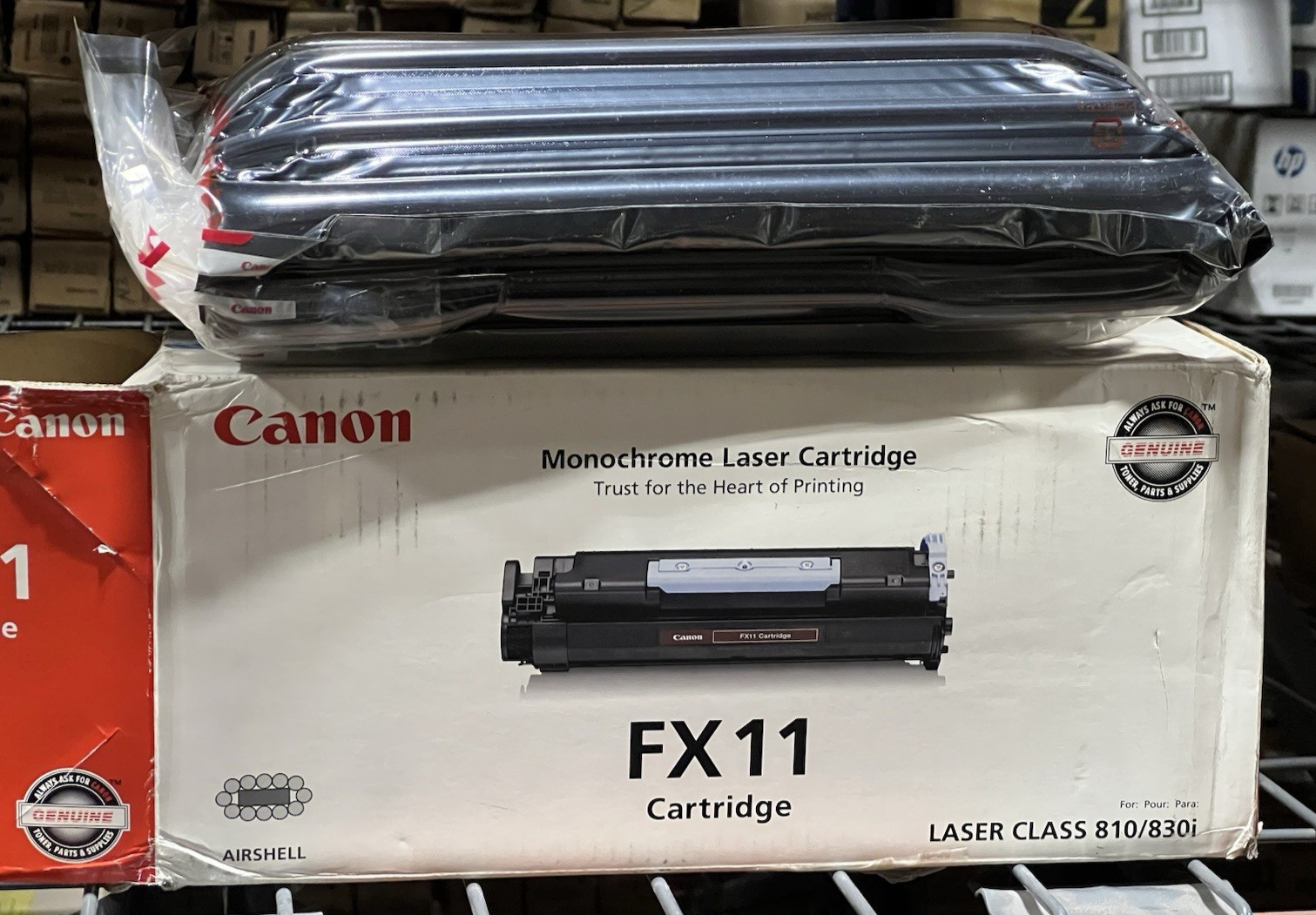 Canon FX-11 Black Standard Yield Toner Cartridge (1153B001)-Open Box