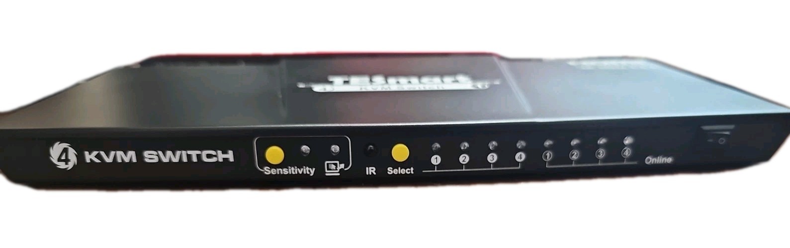 TESmart HKS0402A1U HDMI Dual Monitor KVM Switch 4K@60Hz 4:4:4 ON POWER SUPPLY.