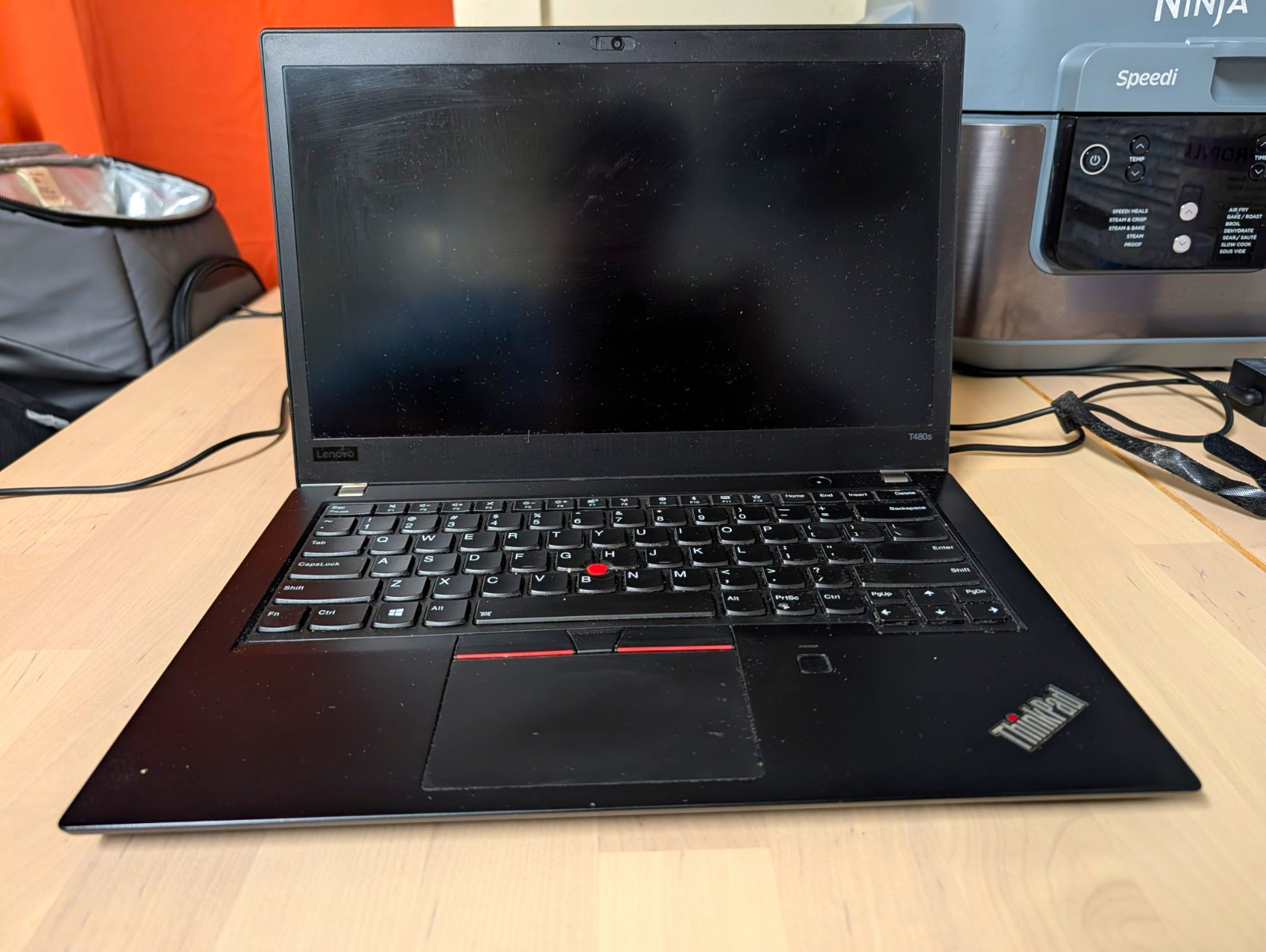 Lenovo ThinkPad T480s 14" i5-8250U 8GB 256GB SSD Win 11 Pro Black USED