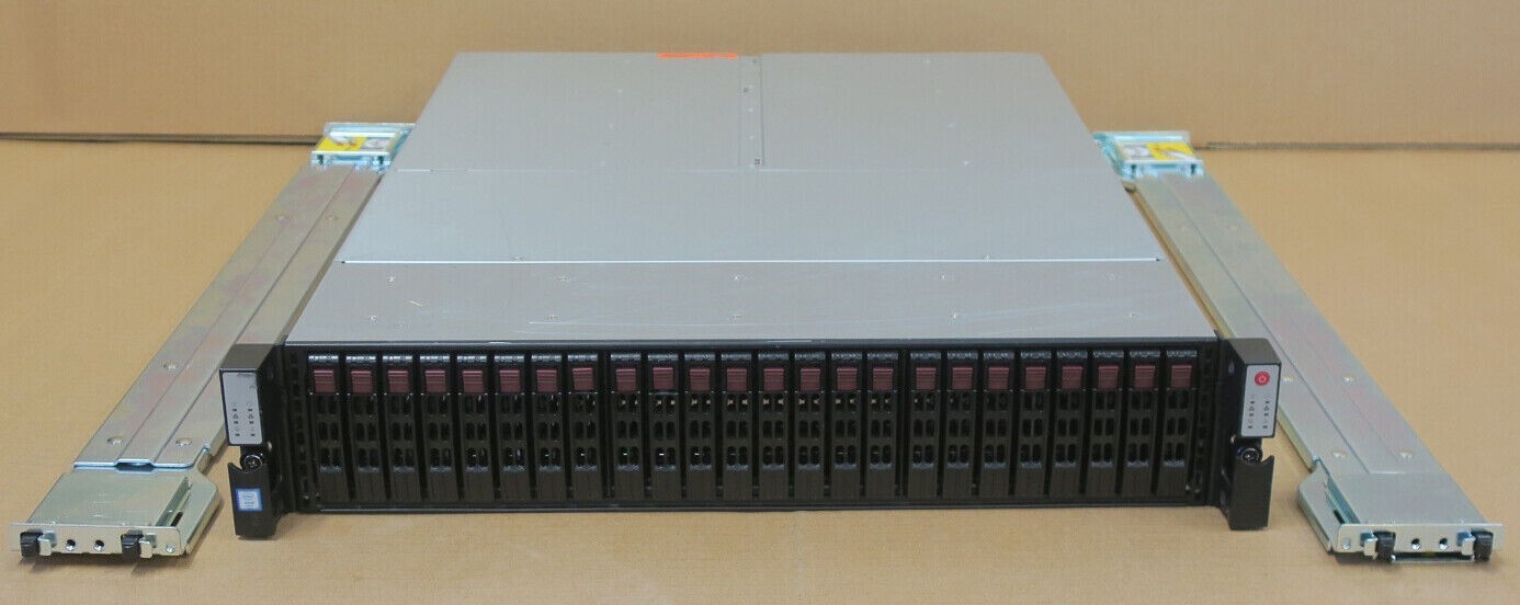 Supermicro SuperStorage 2028R-DE2CR24L CSE-927 + 2x CTO X10DRS-2U Node Servers