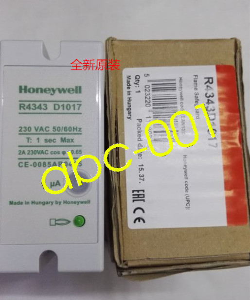 1PCS New Honeywell R4343D1017 Flame Safeguard Brand