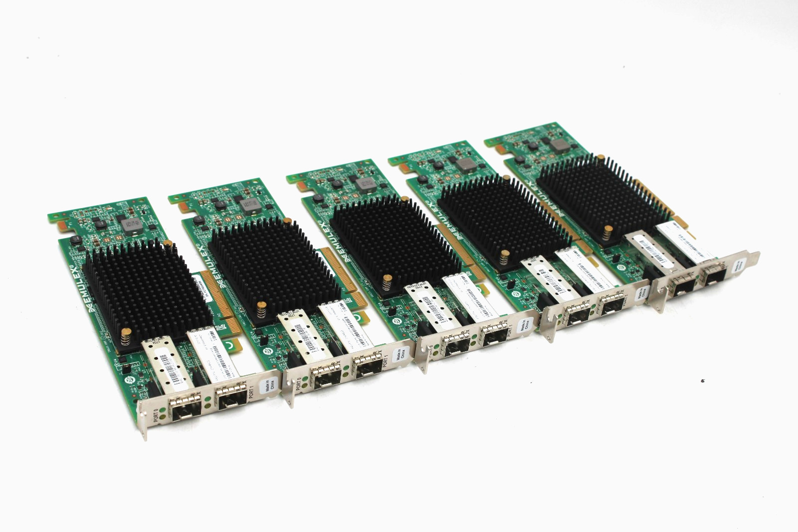 IBM Lenovo 01KR603 Emulex VFA5.2 2x10GbE PCIe Network Adapter *Lot of 5*