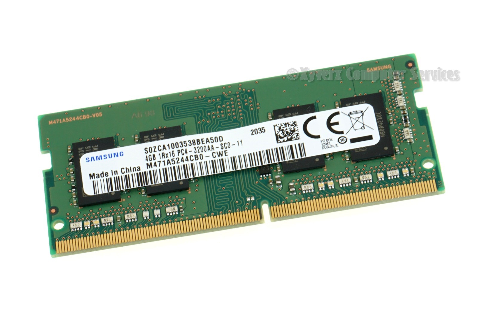 M471A5244CB0-CWE OEM SAMSUNG LAPTOP MEMORY 4GB 1Rx16 PC4-3200AA-SC0-11 (CA610)
