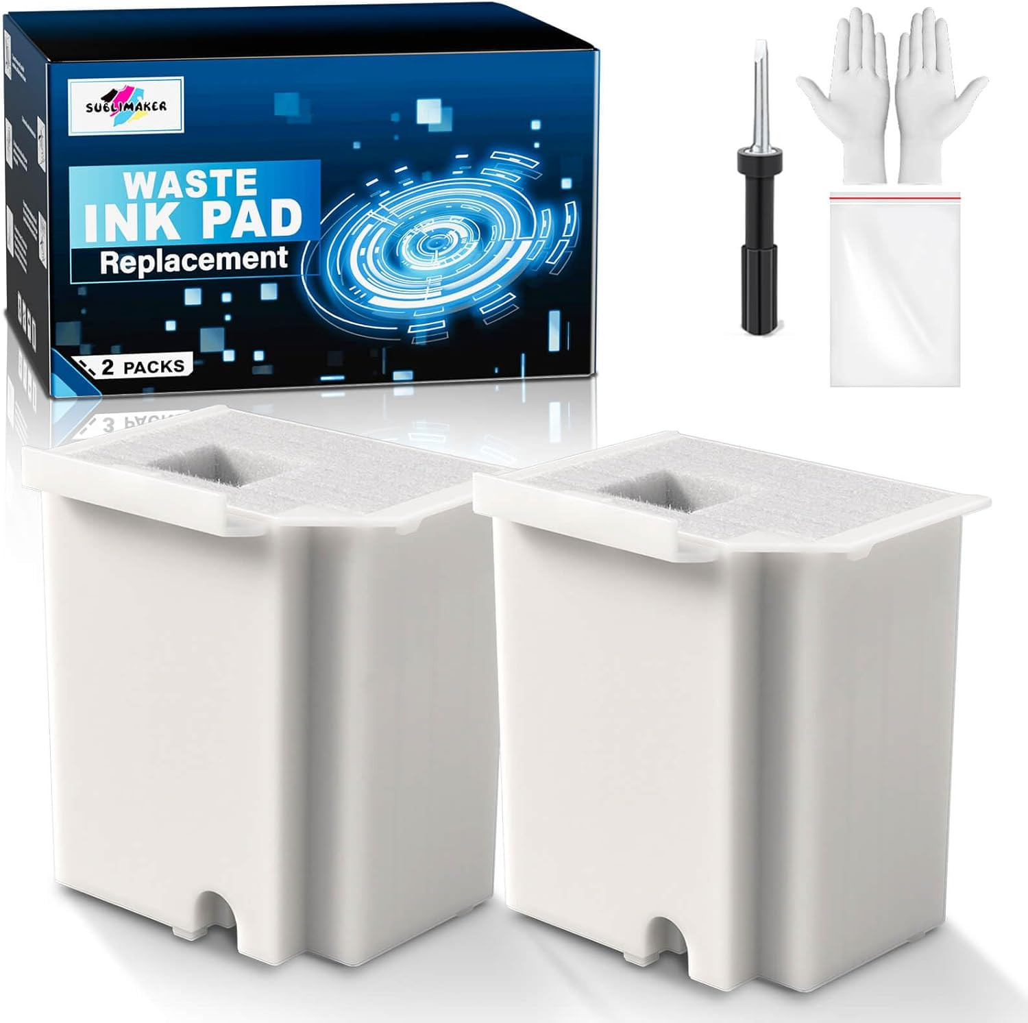 Waste Ink Pad Replacement with Reset Software for Ecotank ET-2800 ET-4800