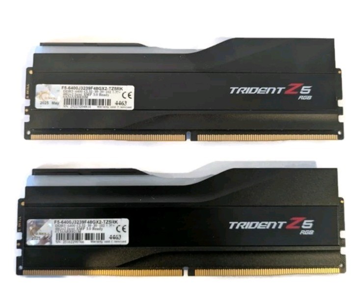 Trident Z5 RGB 96GB (2x48GB) DDR5 MEMORY SD  RAM