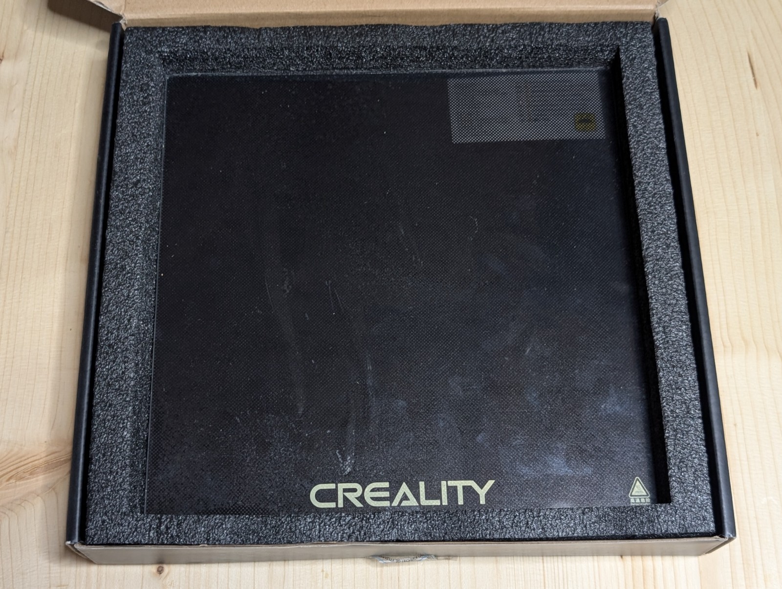 Creality 235x235mm Carborundum Glass Bed for Ender 3 V2 Pro