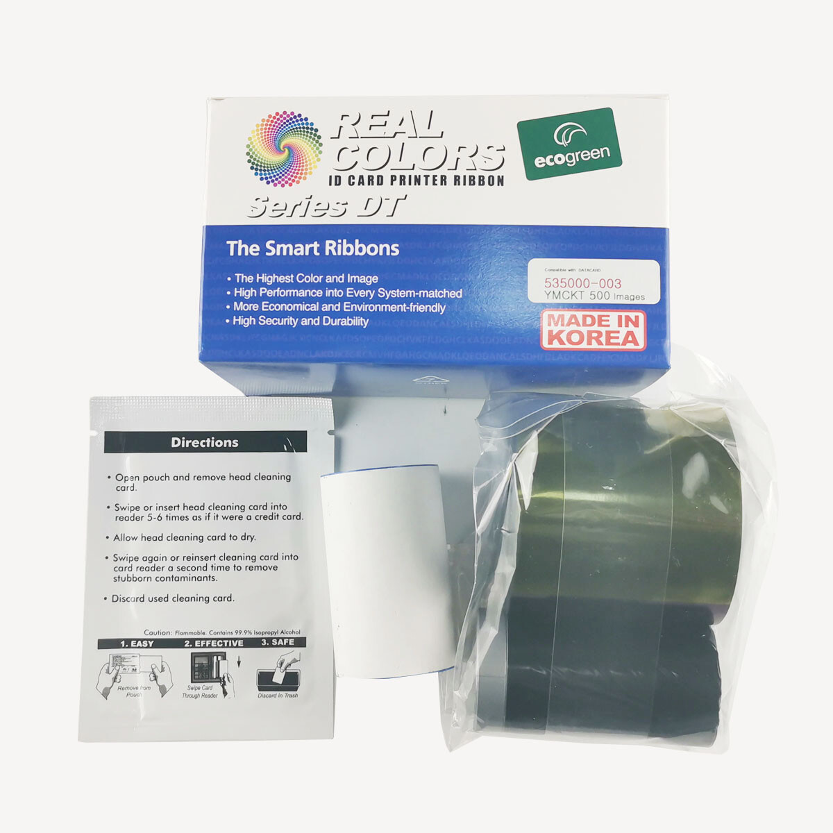 535000-003 Color Ribbon for DATACARD CP60 CP/CD Series Printer YMCKT 500prints