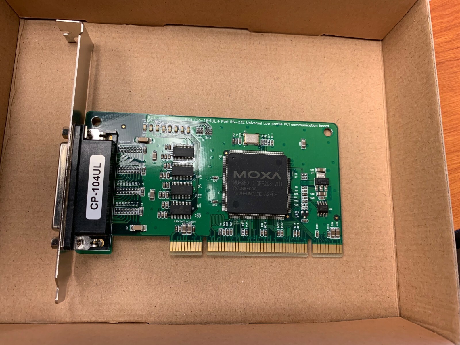 MOXA CP-104UL 4 PORT MULTI-PORT CARD 