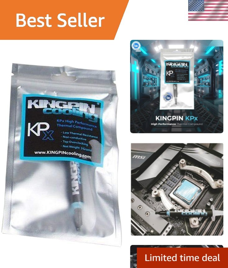KPx High Performance Thermal Compound 3G - Ideal for Overclocking Solutions