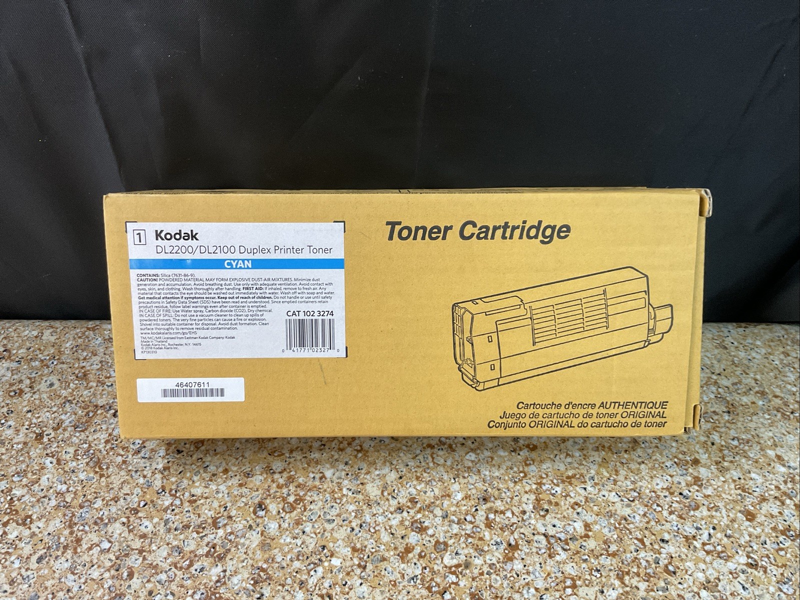 Kodak DL2200/DL2100 Genuine Duplex Printer Toner Cartridge Cyan - New