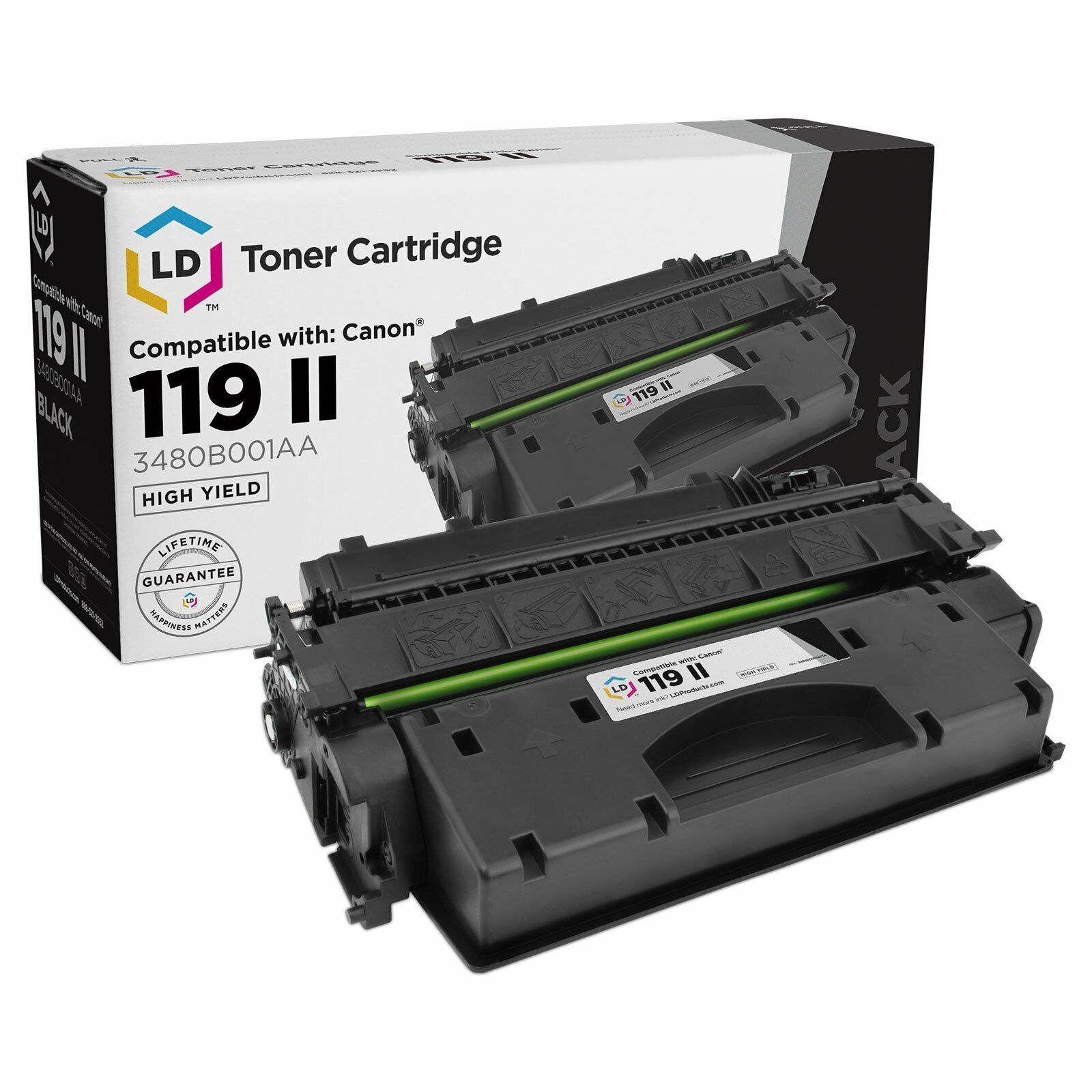 LD 3480B001AA for Canon 119 II High Yield Black Toner Cartridge MF5950dw MF5960d