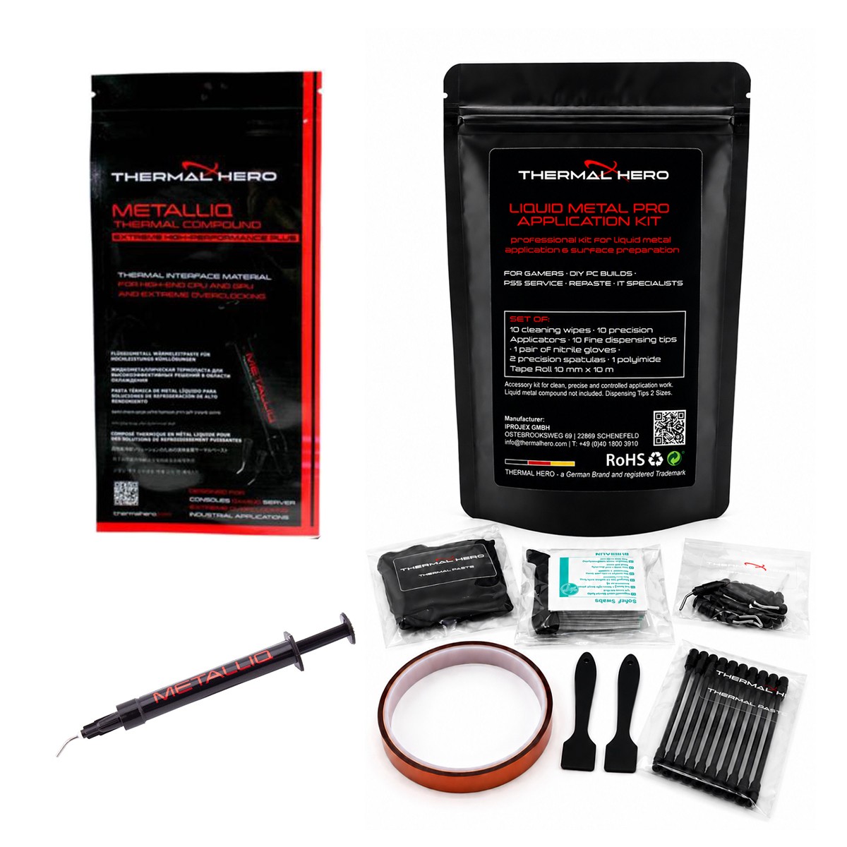 Thermal Hero Metalliq Pro Application Bundle