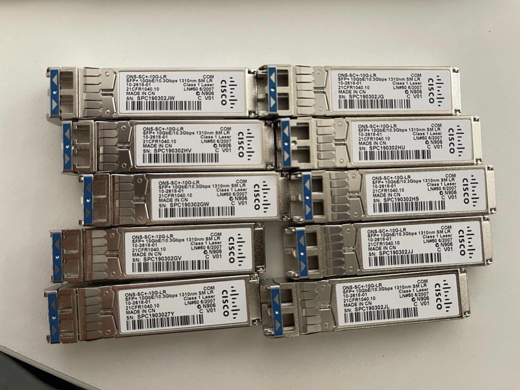 Original Cisco  ONS-SC+-10G-LR In Stock.