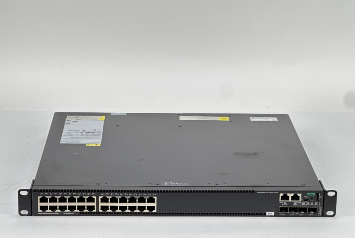 HPE FlexNetwork 5130 24G 24x Gigabit 4xSFP+ 1-Slot HI Switch 2x Fans 4x 10GbE L3