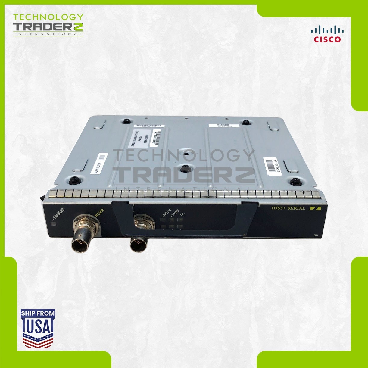 73-3762-03 Cisco 1DS3+Serial Single-Port T3 Serial Port Adapter 800-04678-03