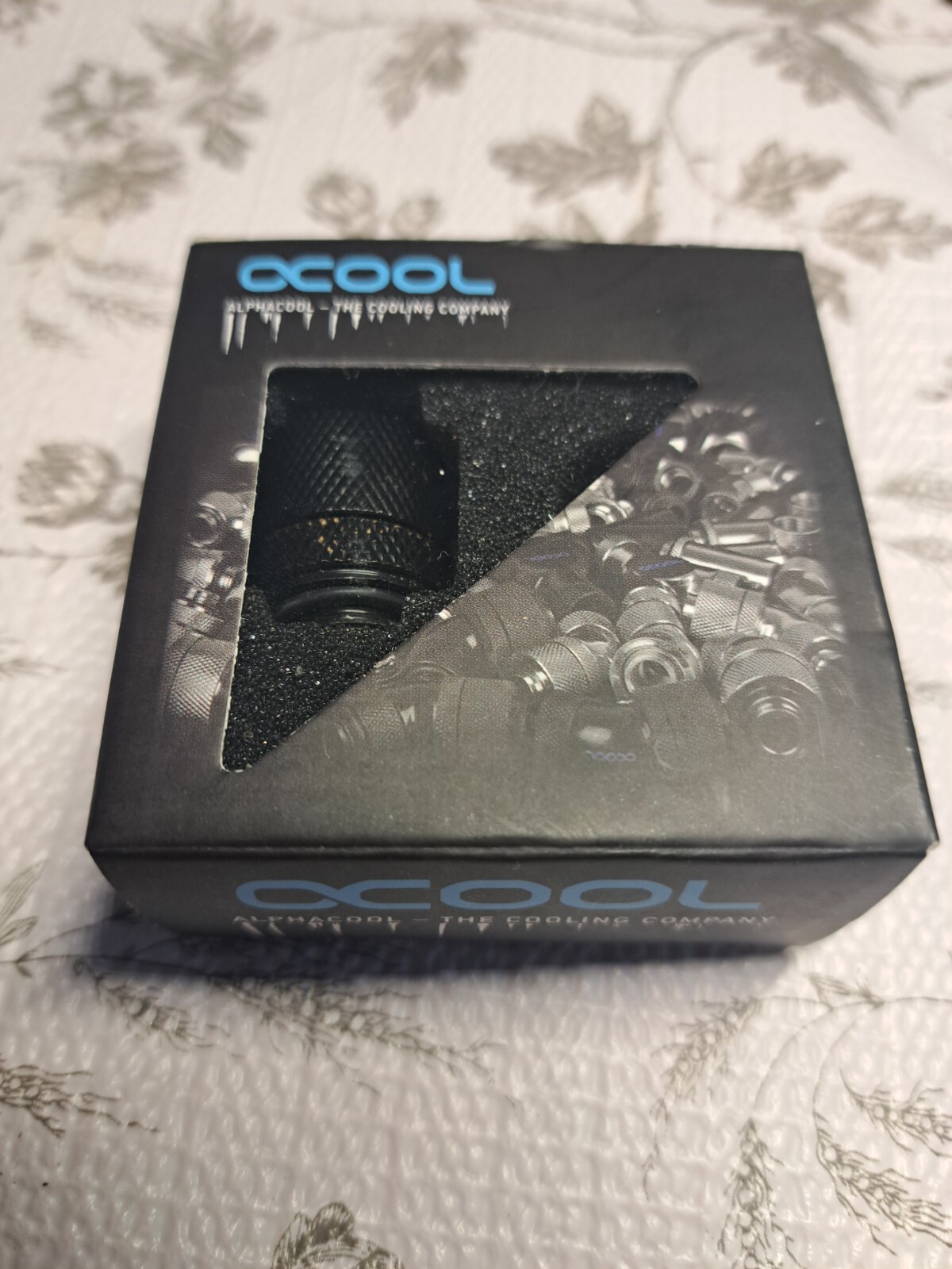 Alphacool 17226 Eiszapfen 13/10mm Compression Fitting G1/4 - deep Black