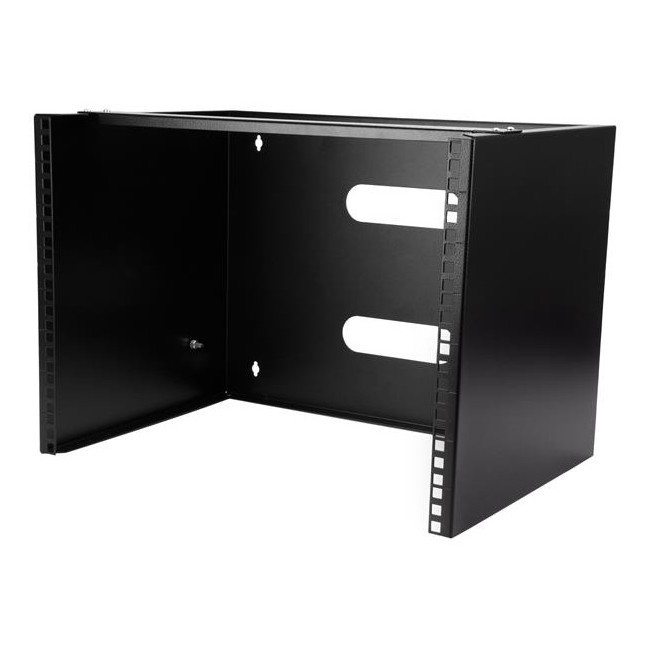 StarTech 8U Wall-Mount Bracket for Shallow Rack-Mount Equipment - Steel