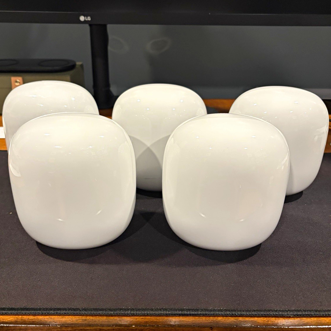 Google Wifi Mesh Whole Home Wi-Fi 6e Router System - White - 5 Units