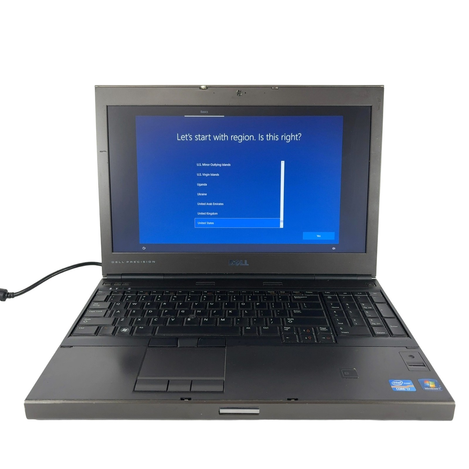 DELL Precision M4600 15.6" HD 2.5GHz i7-2860QM 32GB RAM 750GB HDD Windows 10 Pro