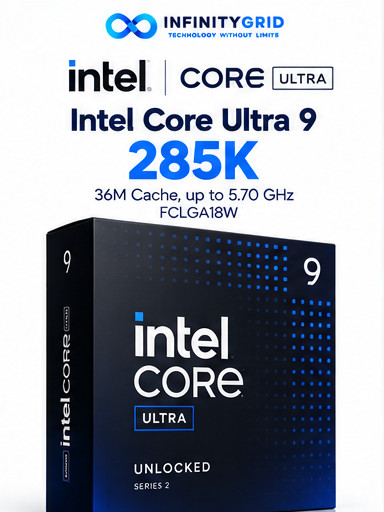 NEW Intel Core Ultra 9 285K 24-Core 5.7GHz 36MB LGA1851 Desktop CPU BX80768285K