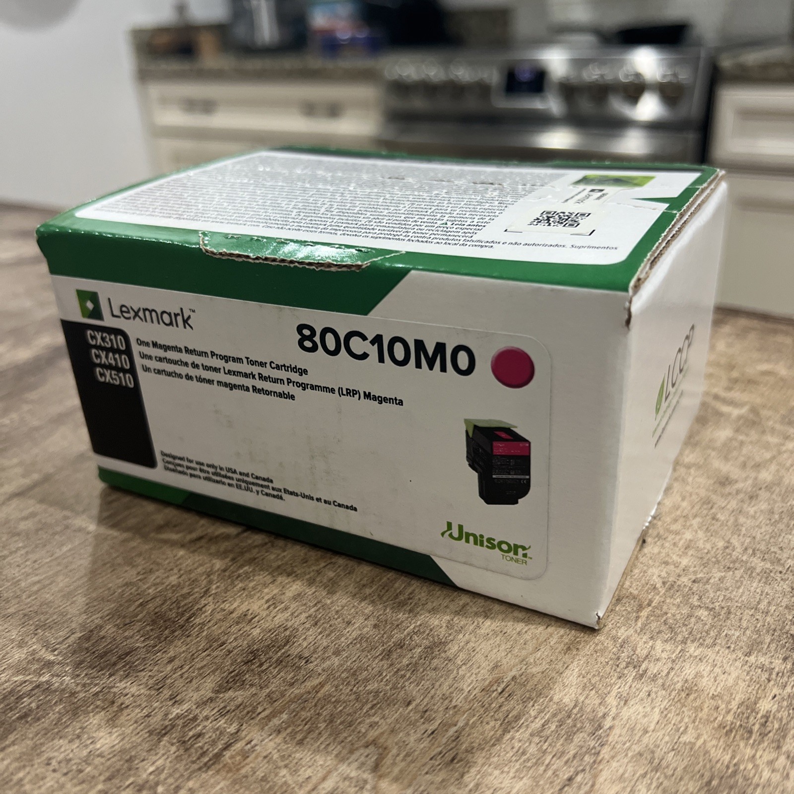 Lexmark 80C10M0  CX310/410/510 Magenta Toner 1K Yield