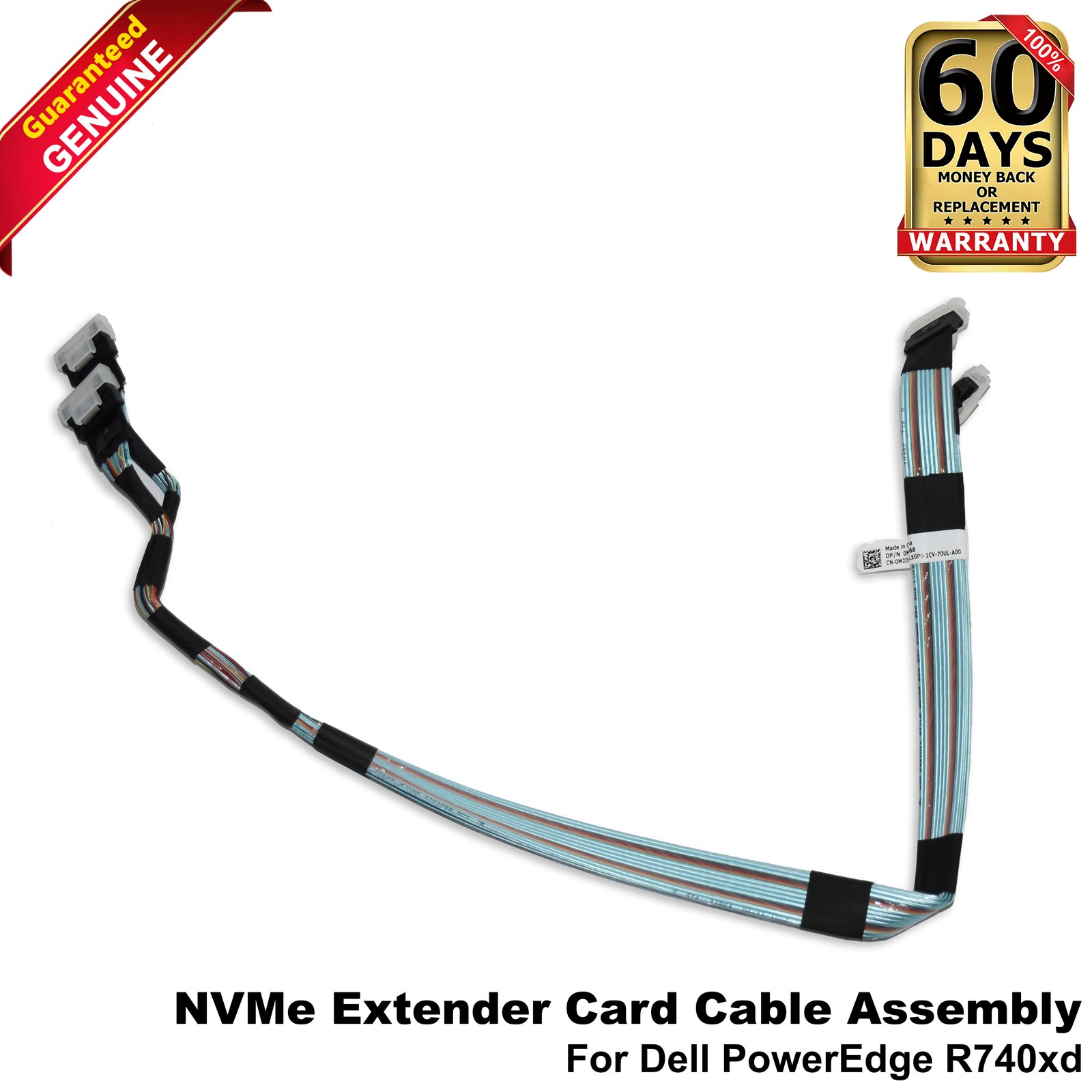 Dell PowerEdge R740 R740XD 24HDD NVMe Extender Card Cable C1FRG 4JW8N M2D68